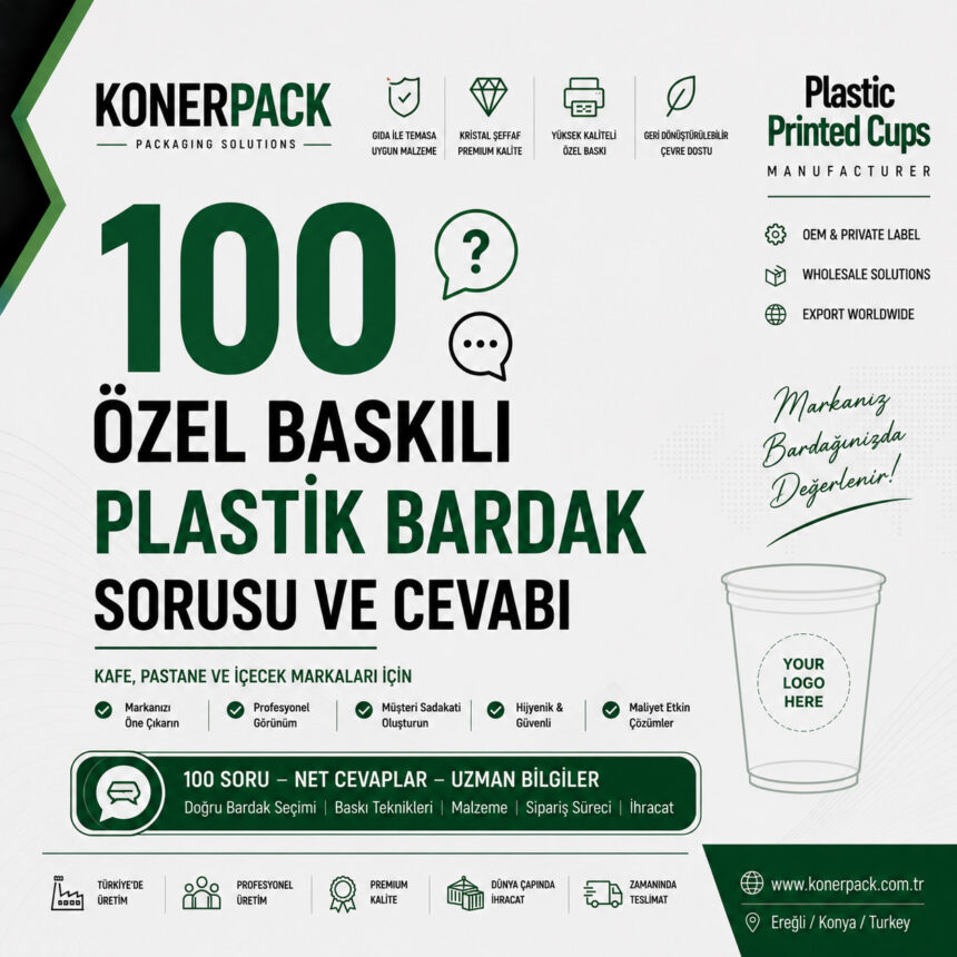 Özel Baskılı Plastik Bardak Sorusu ve Cevabı