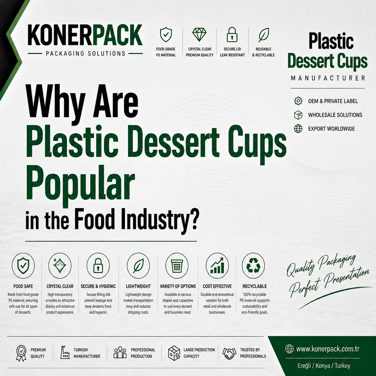 Plastic Dessert Cups Popular