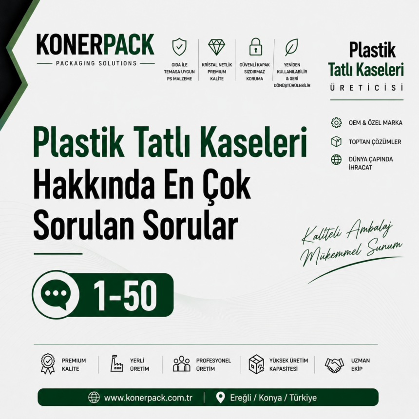 plastik tatlı kaseleri