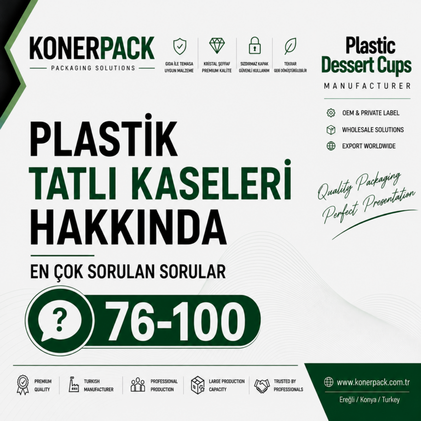 plastik tatlı kaseleri