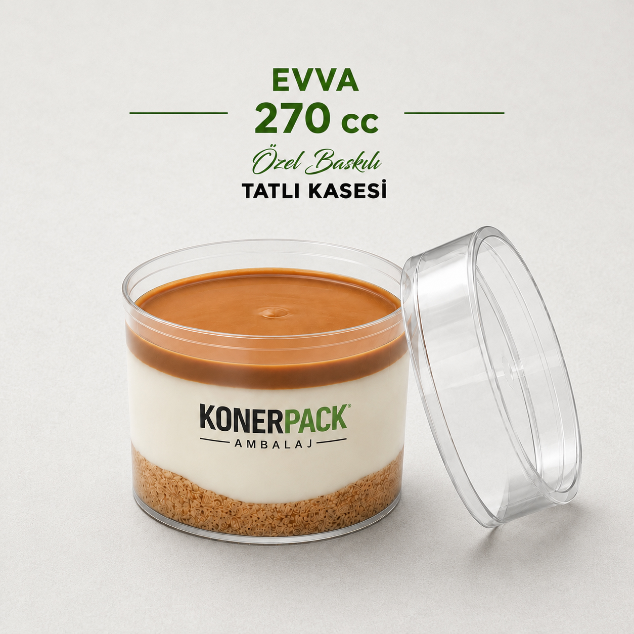 özel logo baskılı tatlı kasesi-EVVA270cc özel logo baskılı tatlı kasesi